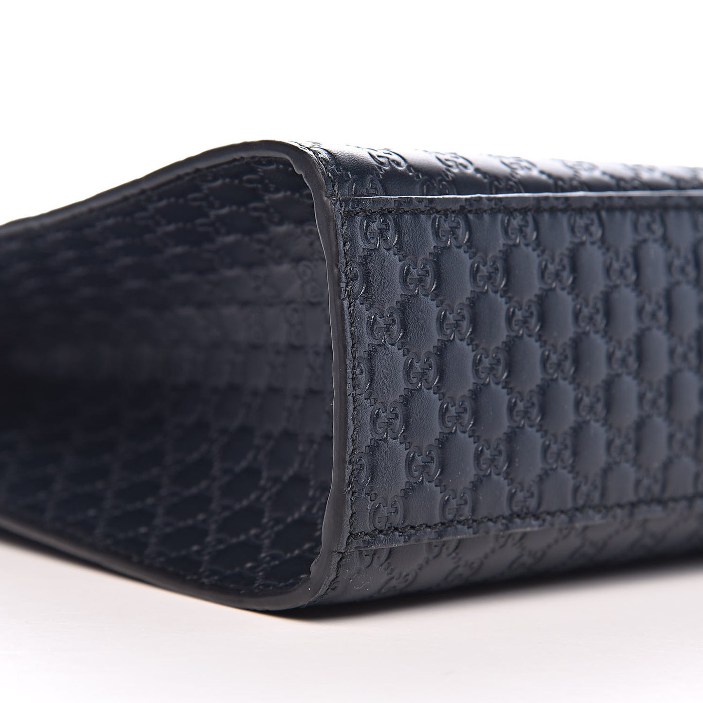 Soft Microguccissima Medium Emily Chain Shoulder Bag Blue