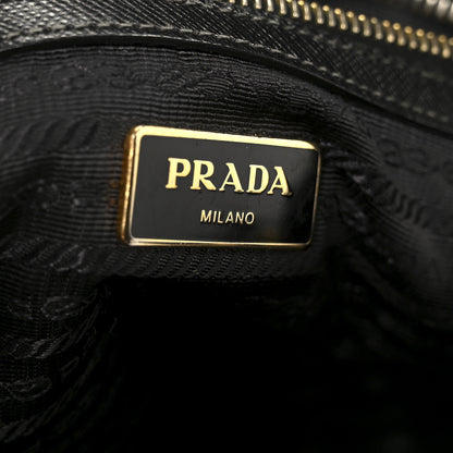 Prada Saffiano Lux Small Galleria Double Zip Tote Black 5 of 11