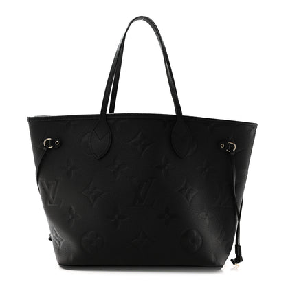 Louis Vuitton Empreinte Monogram Giant Neverfull MM Black 1 of 10