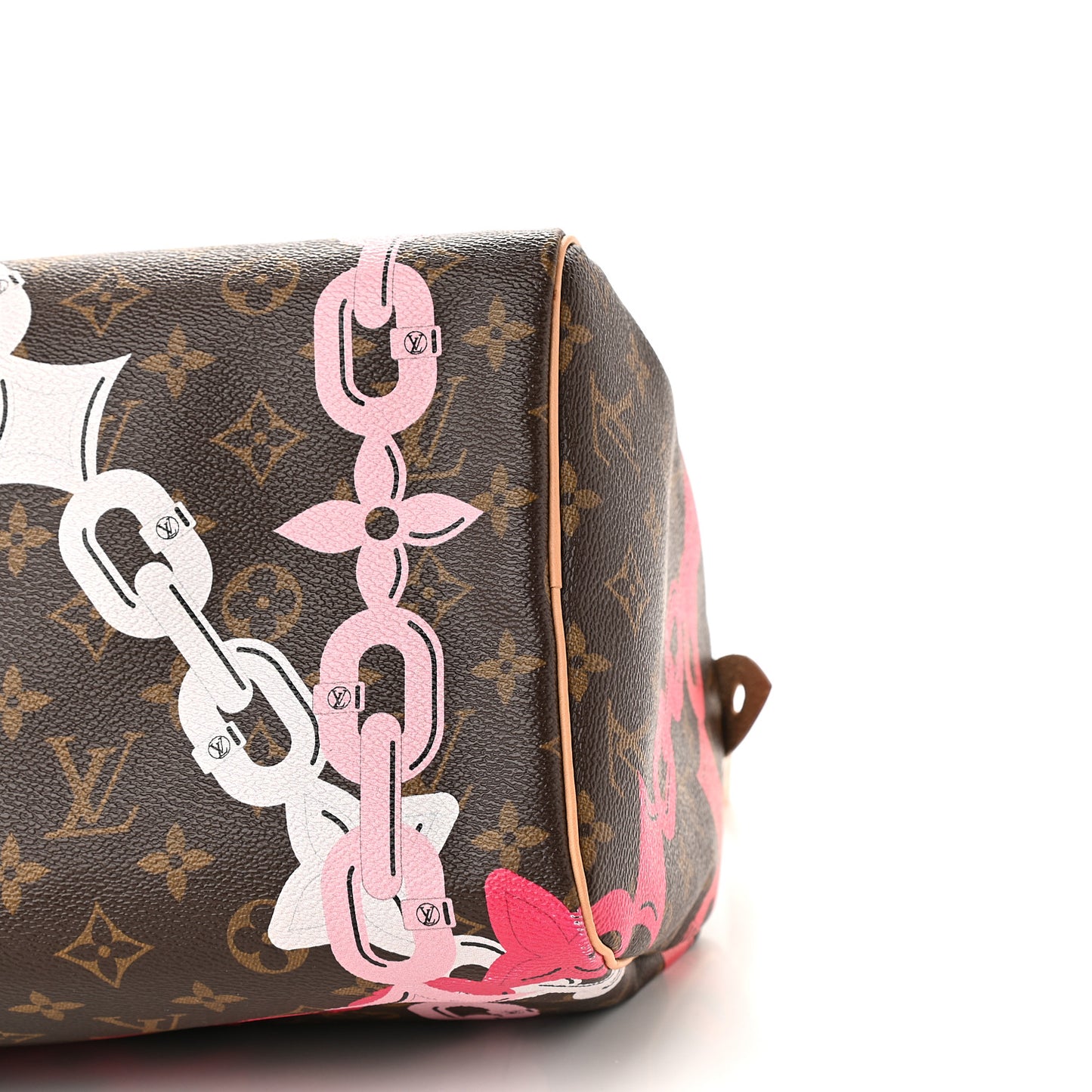 Monogram Bay Speedy 30 Rose Ballerine Poppy