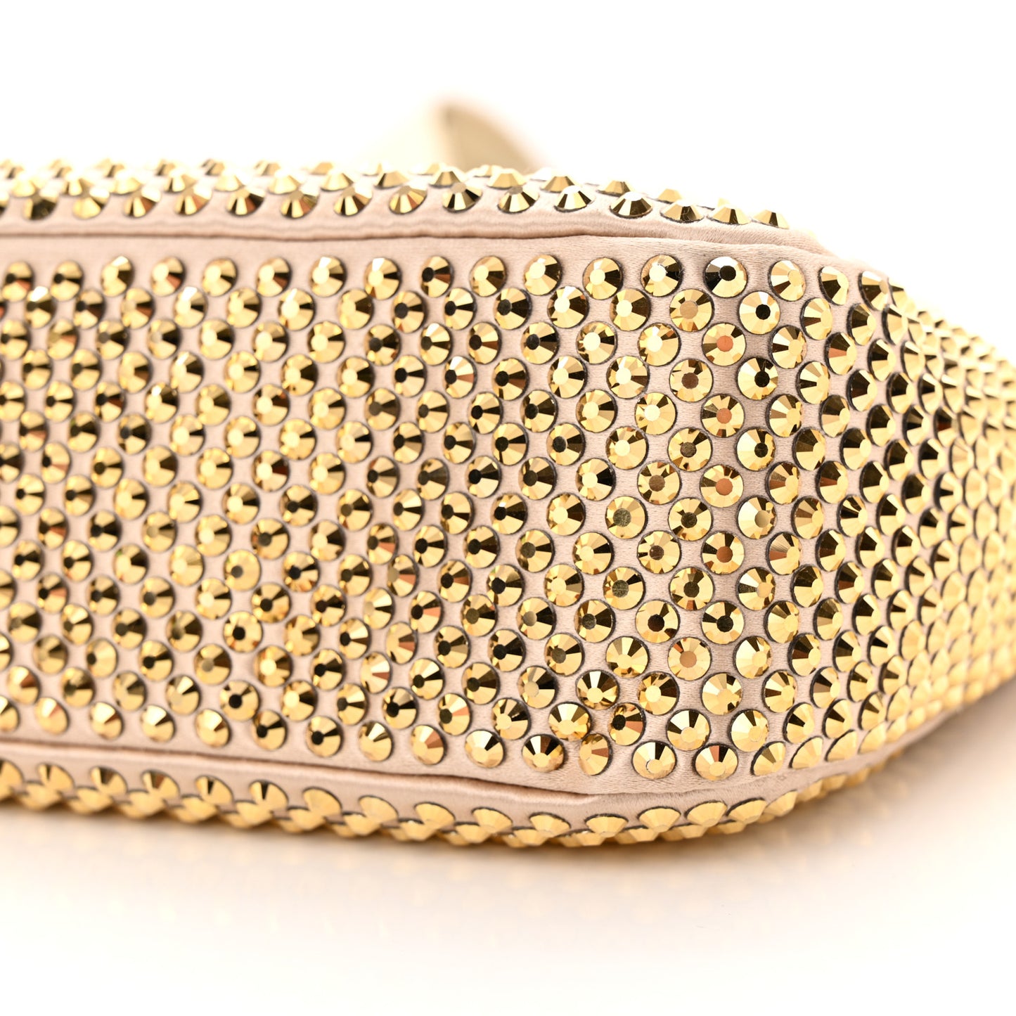 Satin Crystal Re-Edition 2005 Shoulder Bag Platino