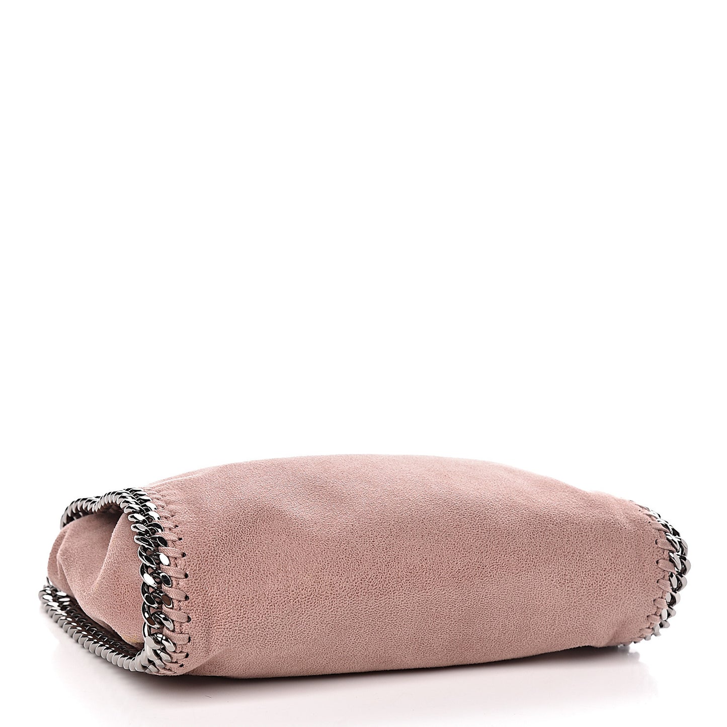 Shaggy Deer Mini Falabella Fold Over Tote Pink