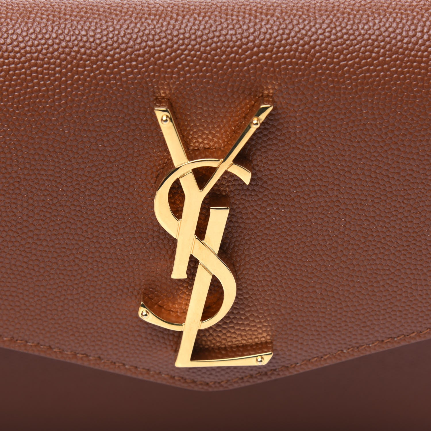 Saint Laurent Grain De Poudre Uptown Pouch Brick 8 of 9