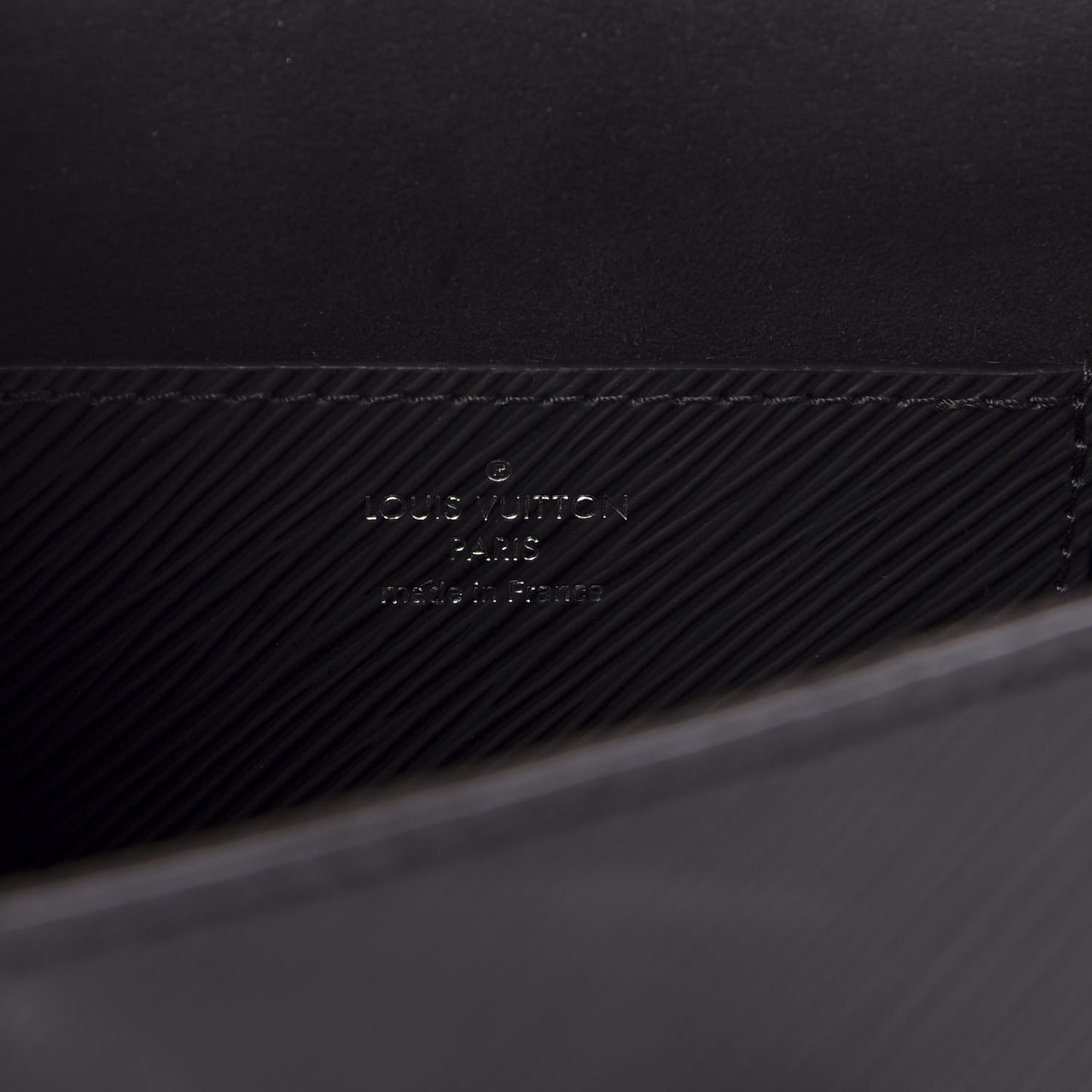 Epi Twist Shoulder Bag MM Black