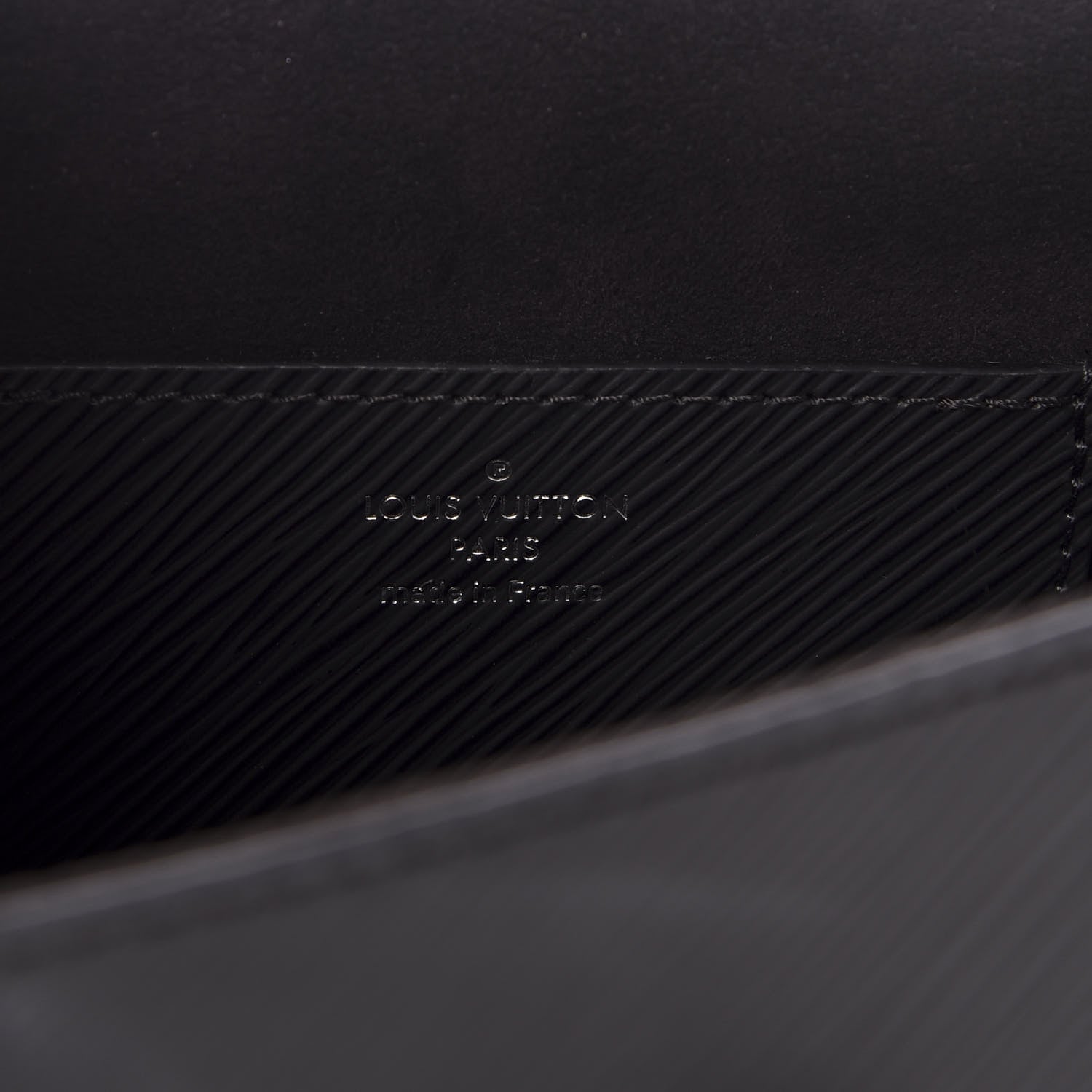 Louis Vuitton Epi Twist Shoulder Bag MM Black 5 of 9