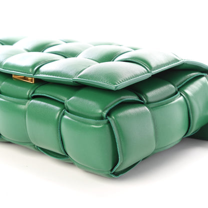 Bottega Veneta Nappa Maxi Intreccio Padded Cassette Crossbody Bag Racing Green 6 of 8