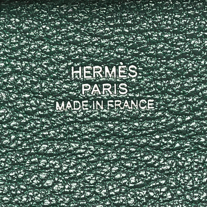 Hermes Chevre Mysore Bastia Verso Coin Purse Vert Peppermint Vert Moyen 6 of 9