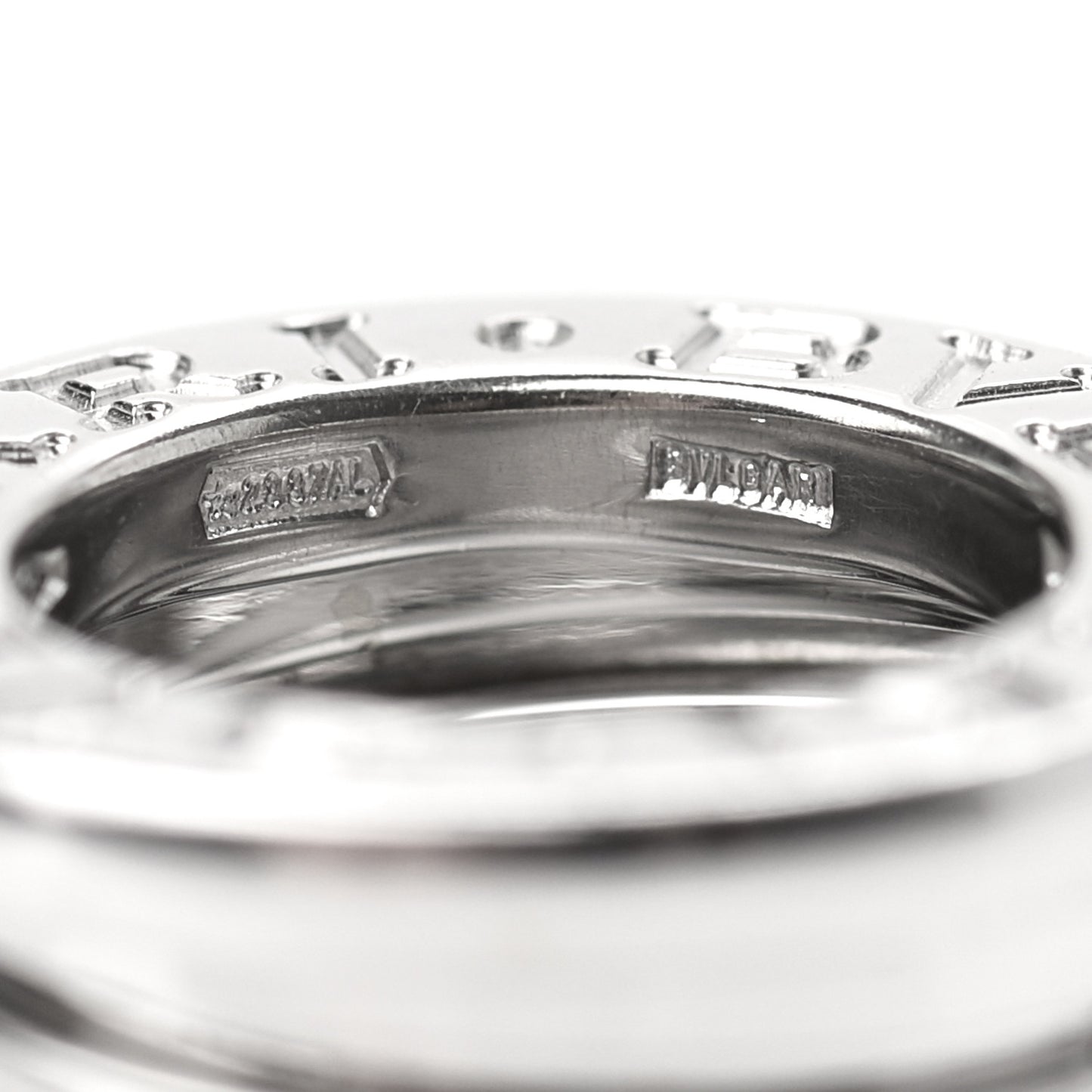 18K White Gold B.Zero1 Pendant