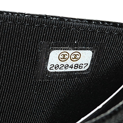 Chanel Caviar Quilted Wallet On Chain WOC Black 8 of 8