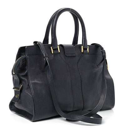 Saint Laurent Sheepskin Small Cabas ChYc Navy 2 of 9