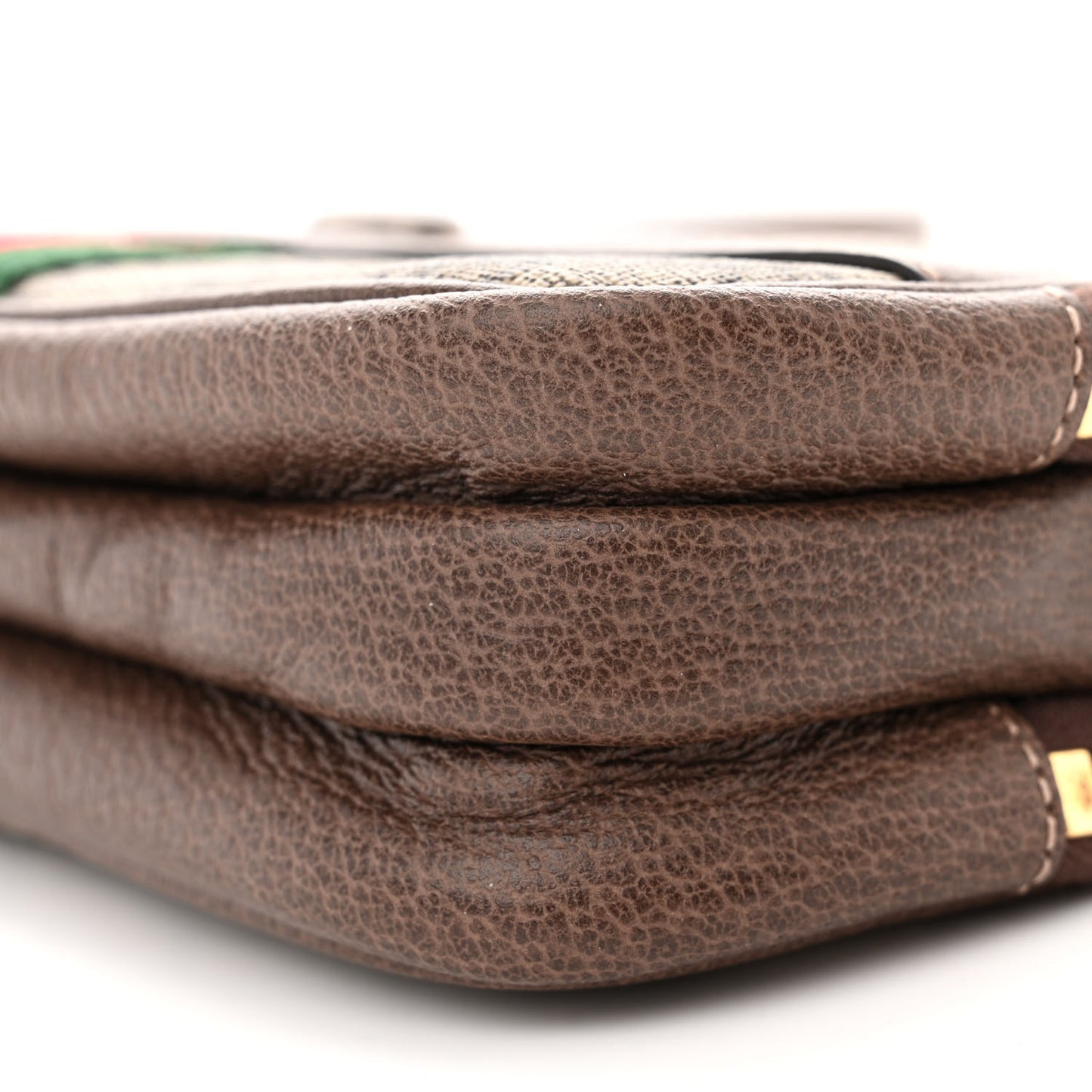 GG Supreme Monogram Web Mini Ophidia GG Bag Brown