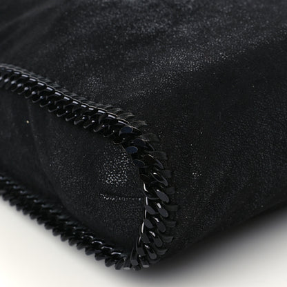 Stella McCartney Shaggy Deer Falabella Fold Over Tote Black 8 of 9