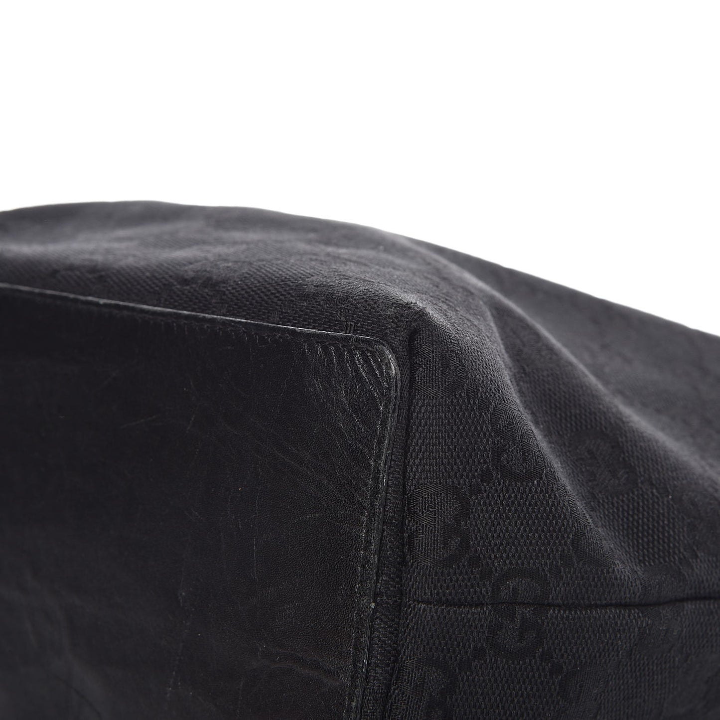 Monogram Small Bucket Tote Black