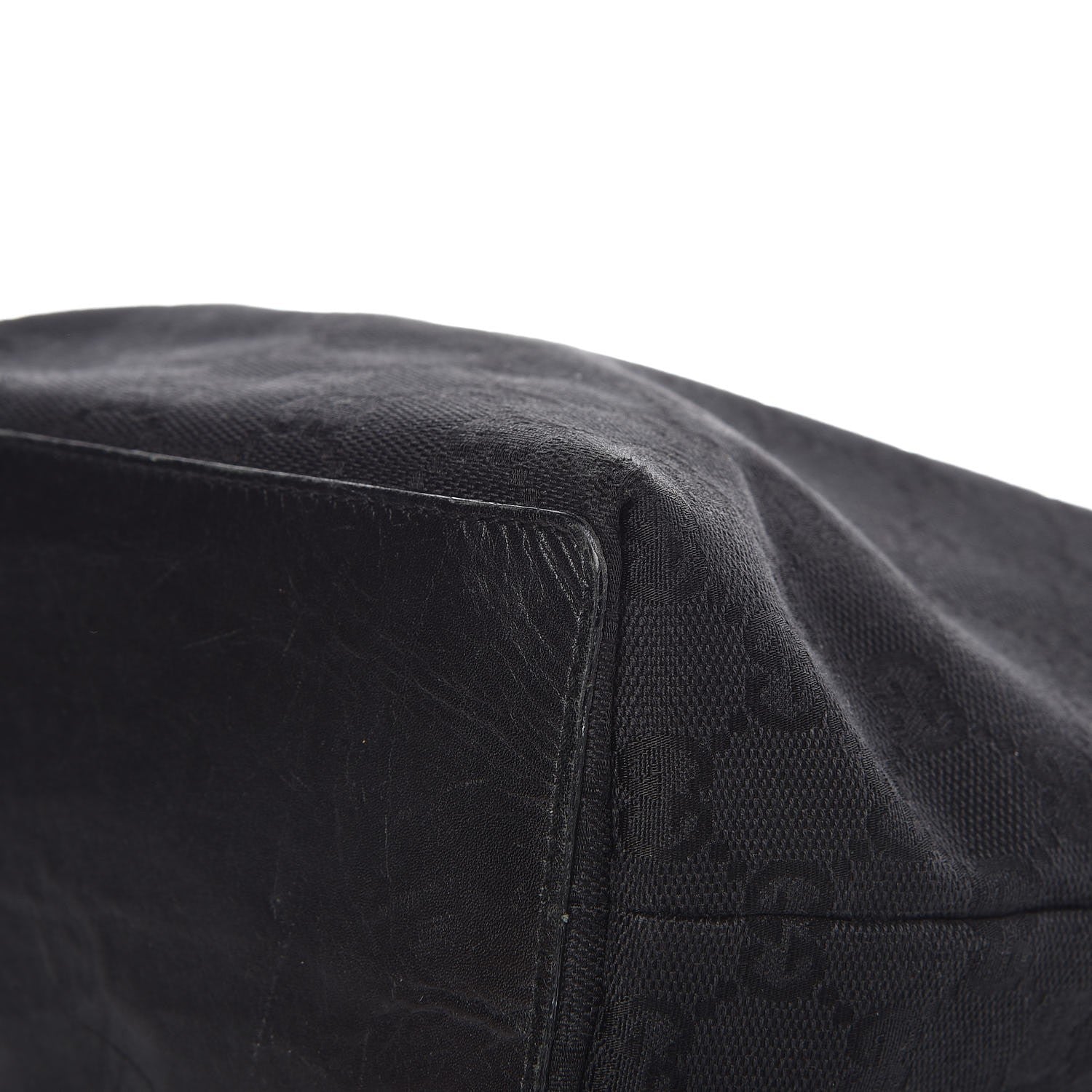 Gucci Monogram Small Bucket Tote Black 10 of 12