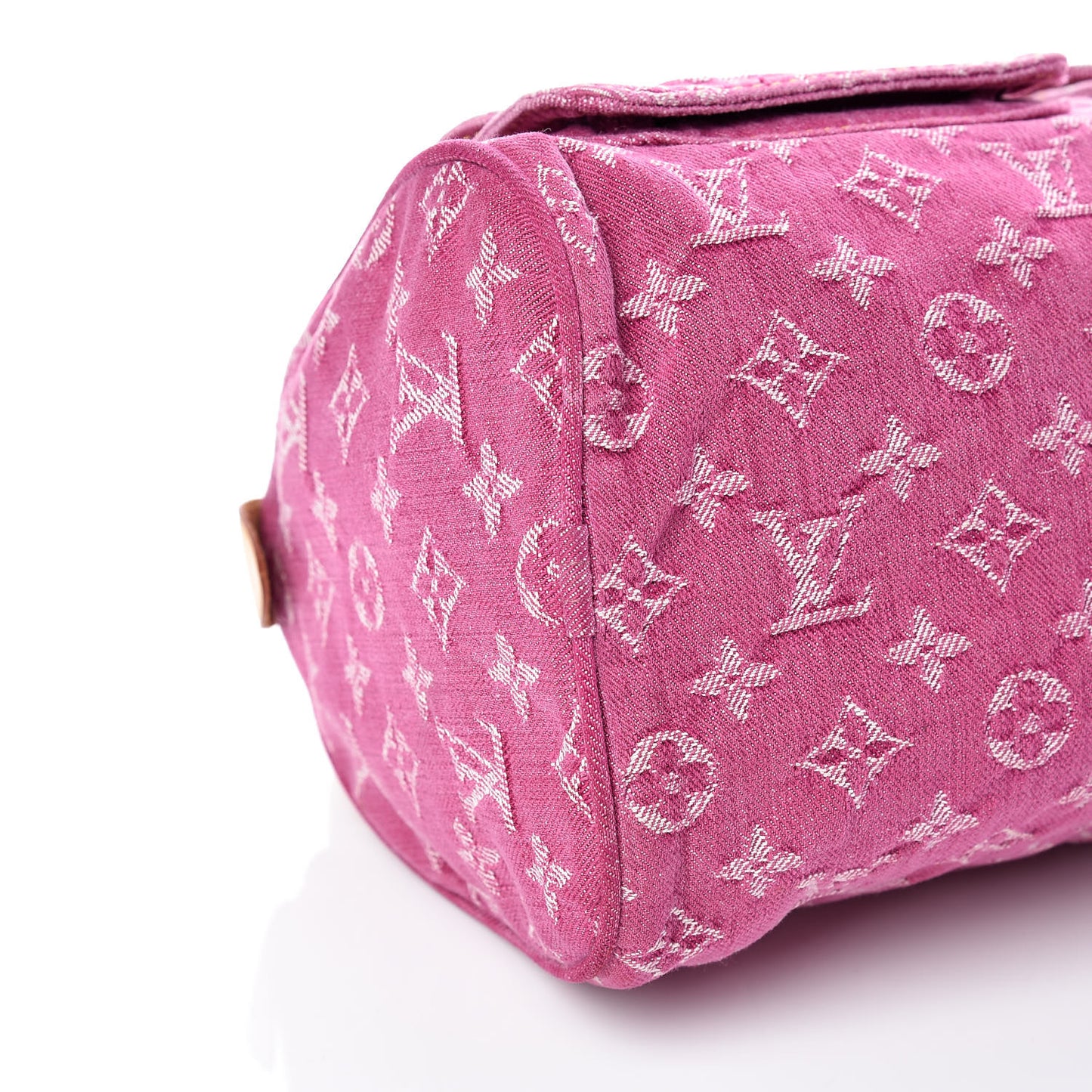Monogram Denim Neo Speedy Fuchsia