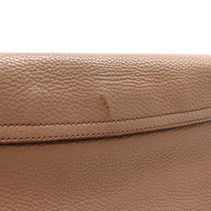 Gucci Pebbled Calfskin Medium Soho Flap Crossbody Camelia 14 of 14