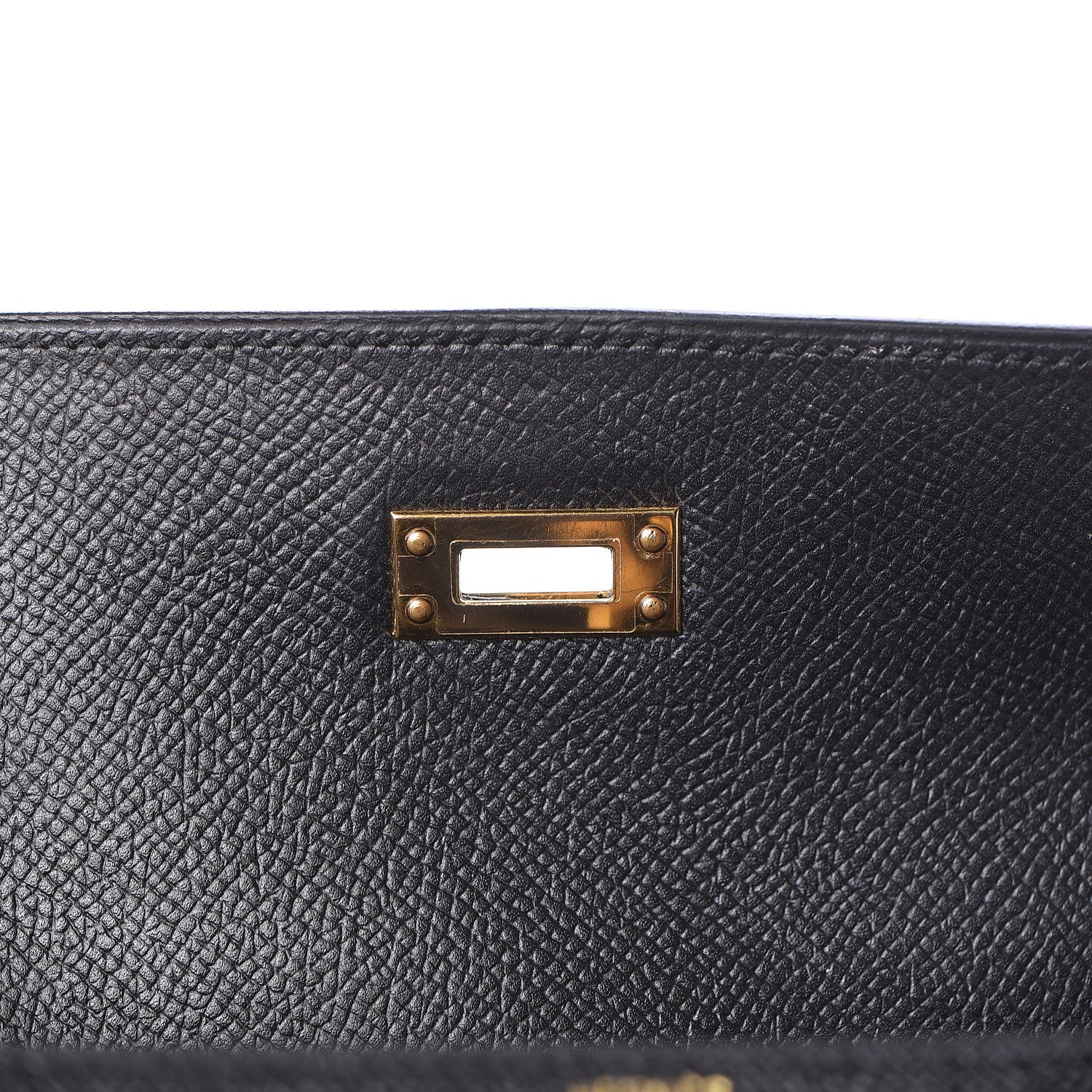 Hermes Epsom Kelly Sellier 25 Black 11 of 52