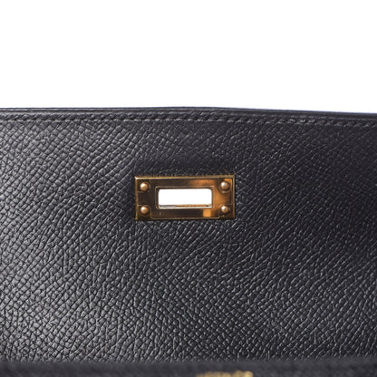 Hermes Epsom Kelly Sellier 25 Black 11 of 52