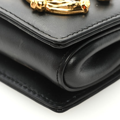 Dolce & Gabbana Calfskin Micro DG Girls Shoulder Bag Black 7 of 8