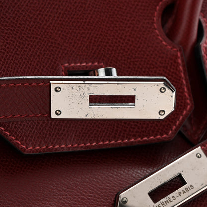 Hermes Courchevel Birkin 35 Rouge 8 of 21
