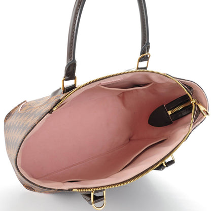 Louis Vuitton Damier Ebene Caissa Tote PM Rose Ballerine 5 of 7