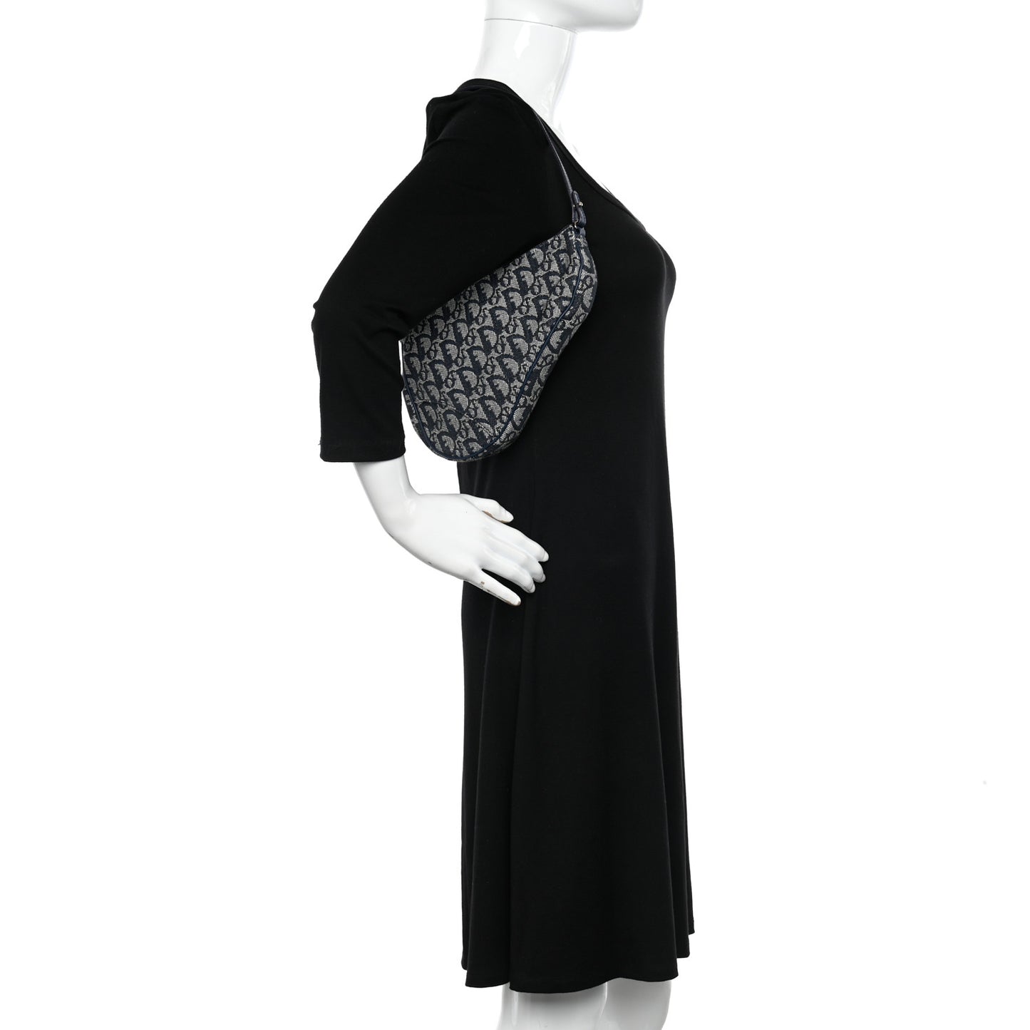 Monogram Mini Saddle Pochette Navy