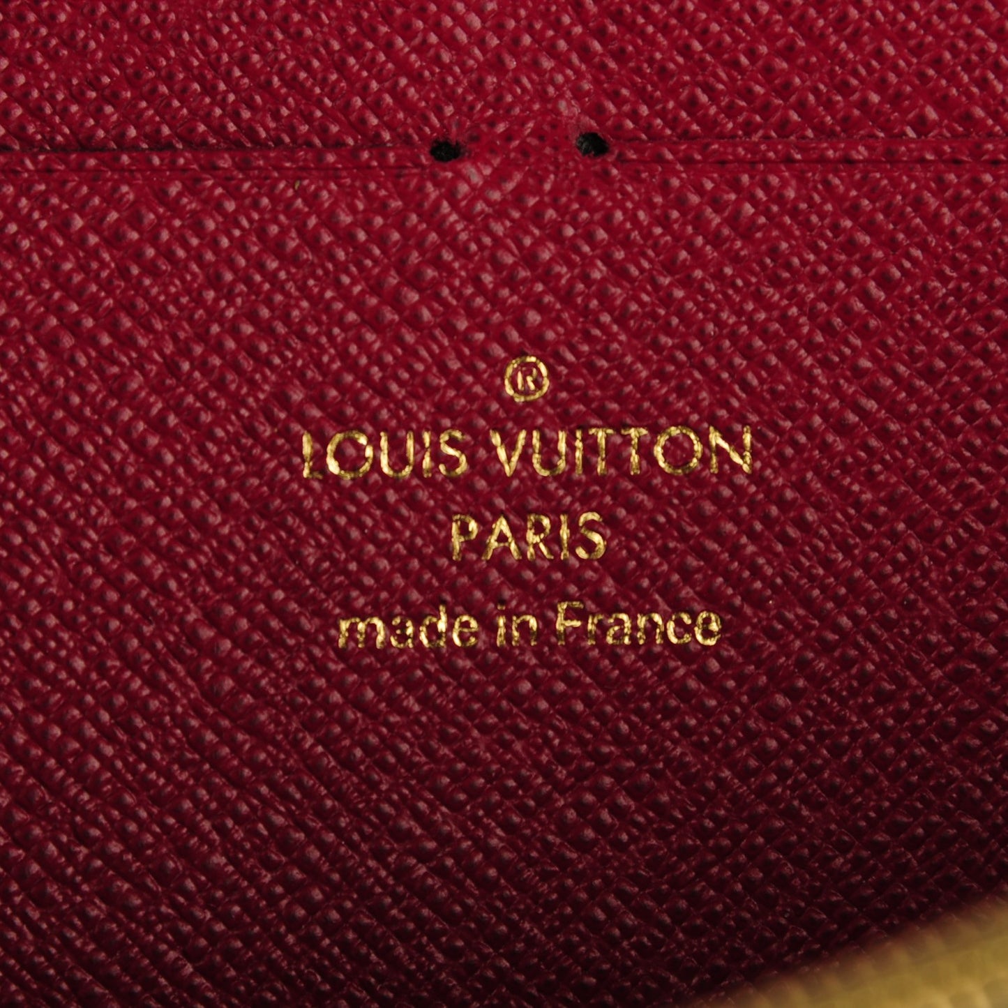 Monogram Clemence Wallet Fuchsia