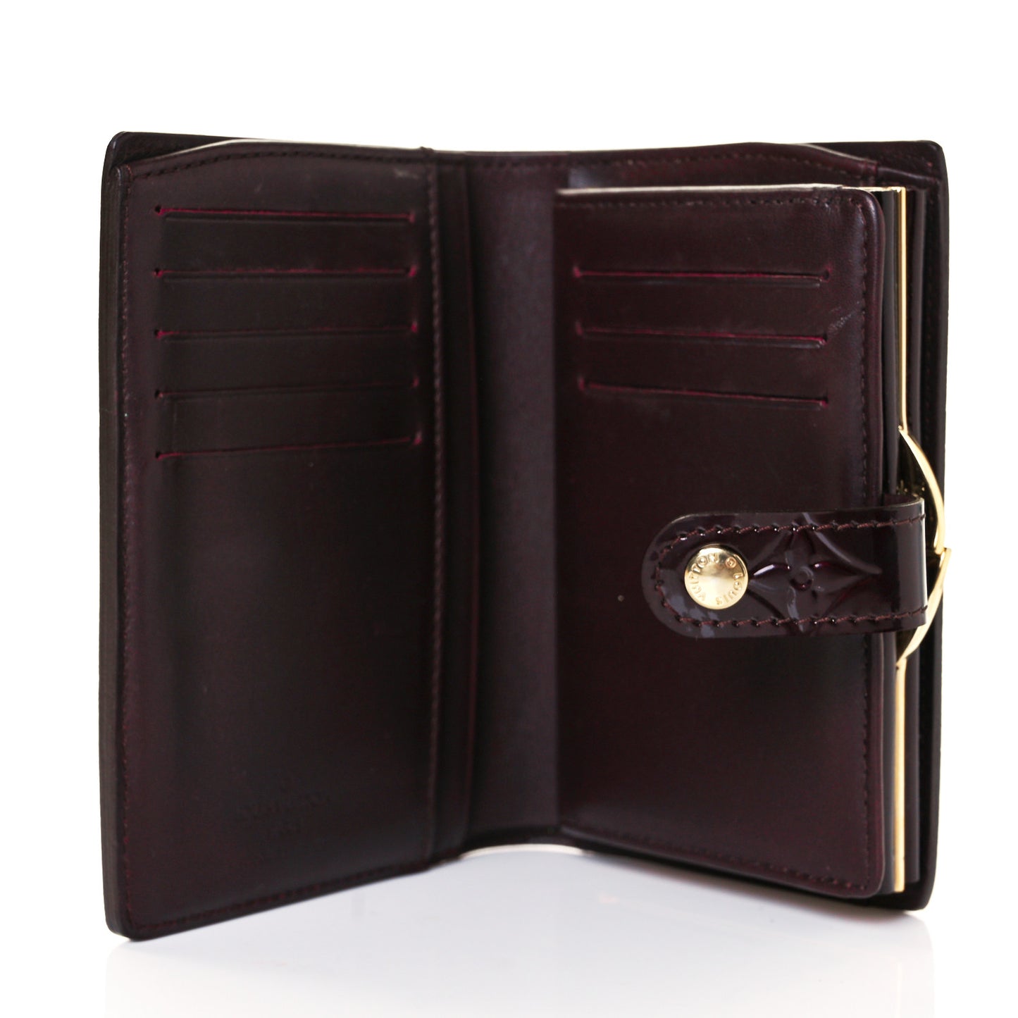 Vernis French Purse Wallet Amarante
