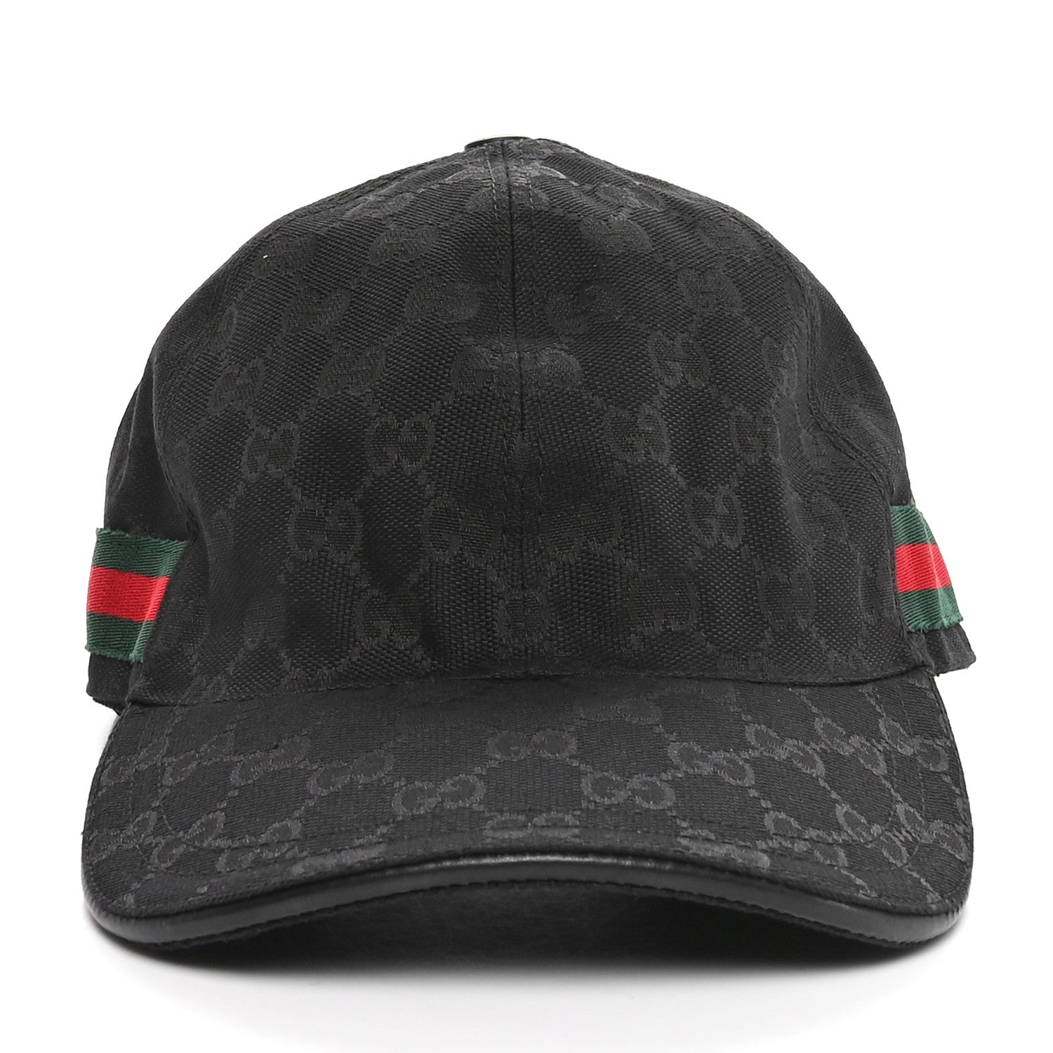 Gucci Monogram Web Baseball Hat M Black 3 of 10