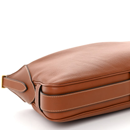 Celine Supple Calfskin Medium Romy Shoulder Bag Tan 8 of 9