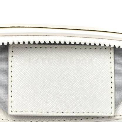 Marc Jacobs Saffiano Small Snapshot Camera Bag White 6 of 8