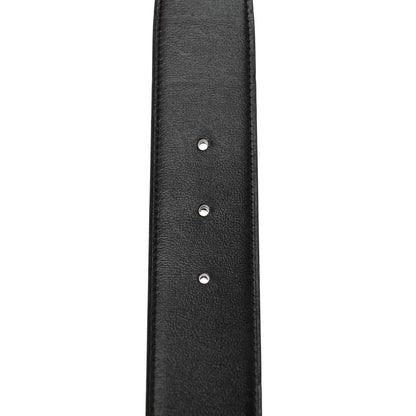 Hermes Box Togo 32mm Constance Belt 85 34 Black Chocolate 5 of 8