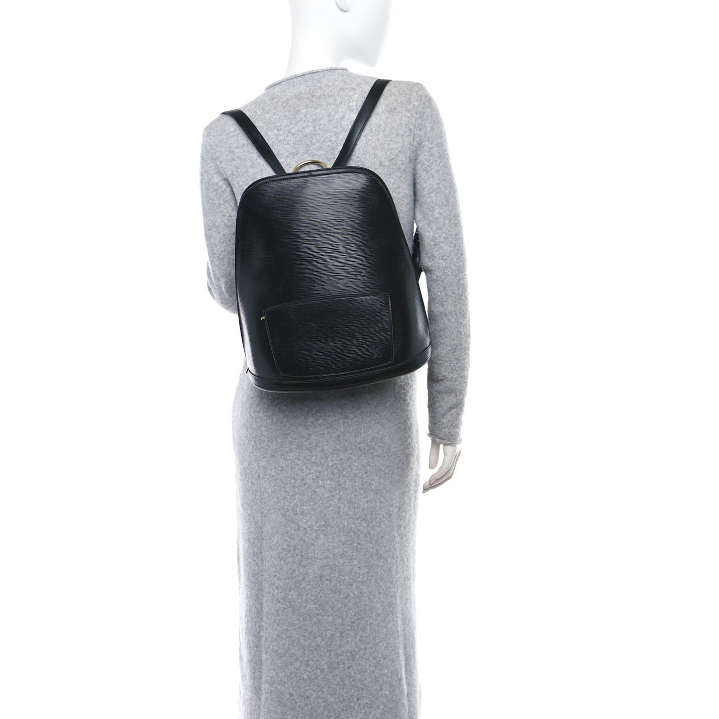 LOUIS VUITTON Epi Gobelins Backpack Black