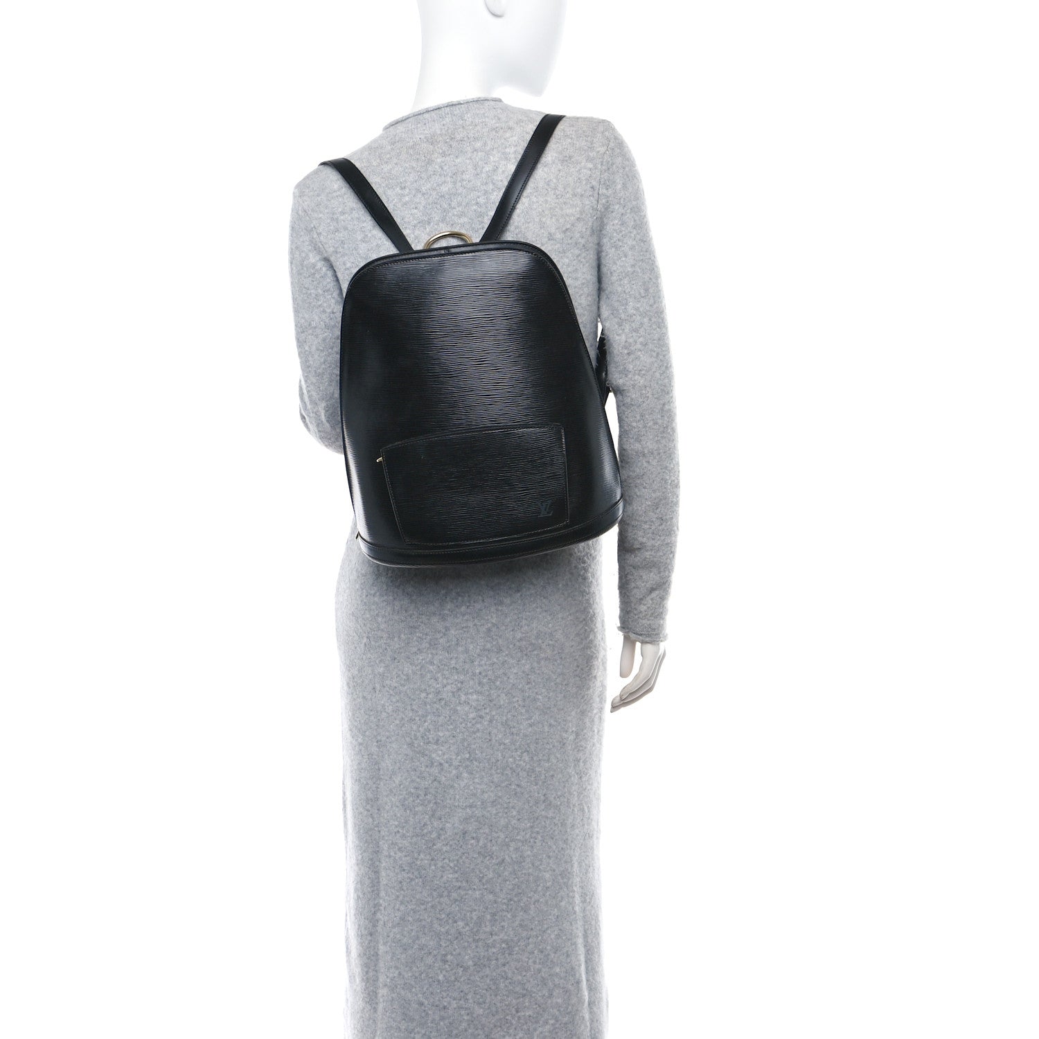 Louis Vuitton LOUIS VUITTON Epi Gobelins Backpack Black 2 of 8