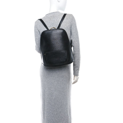 Louis Vuitton LOUIS VUITTON Epi Gobelins Backpack Black 2 of 8