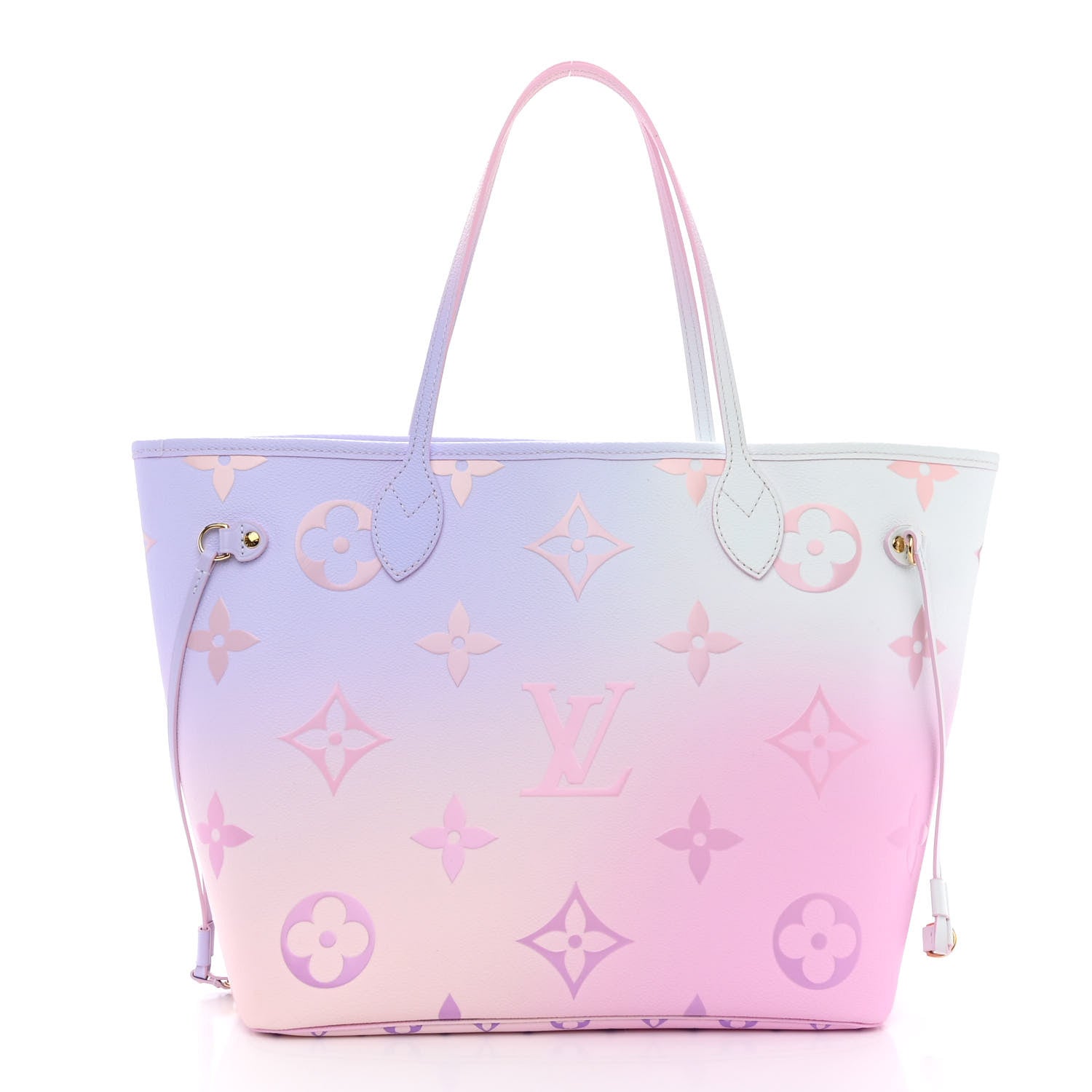 Louis Vuitton Monogram Giant Spring In The City Neverfull MM Sunrise Pastel 3 of 10
