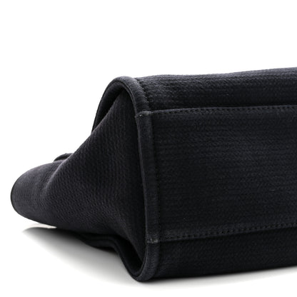 Chanel Mixed Fibers Small Deauville Tote Black 10 of 12