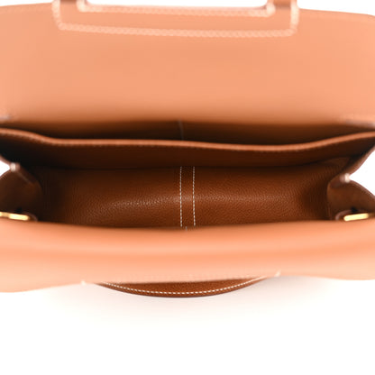 Hermes Barenia Faubourg Halzan 25 Fauve 5 of 12