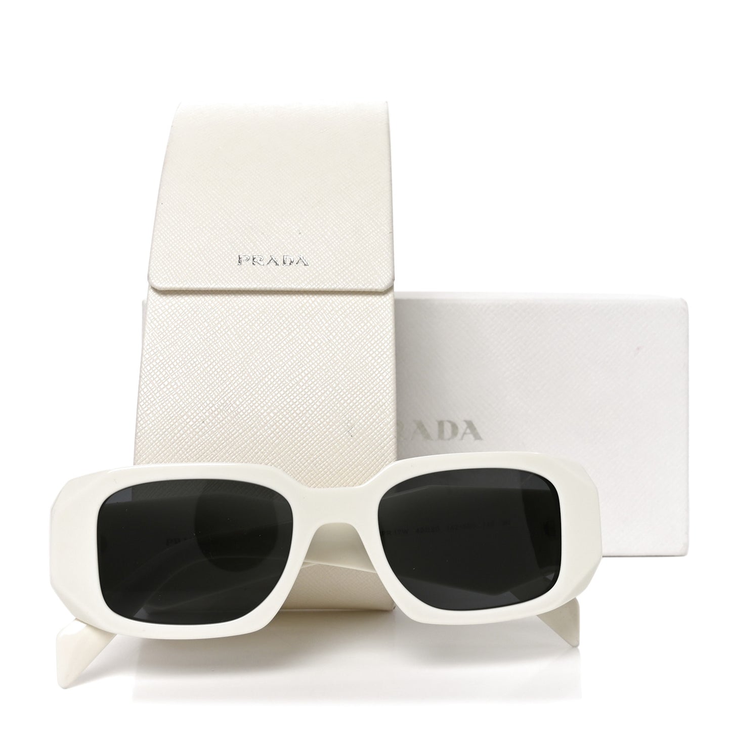 Acetate Symbole Sunglasses SPR 17W White
