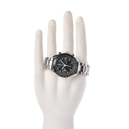 Omega Stainless Steel 39mm Speedmaster Day-Date Chronograph Automatic Watch Black 3520.50 2 of 6