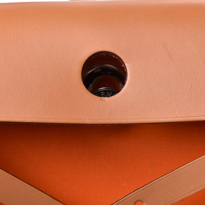 Hermes Vache Hunter Toile Herbag Zip 31 PM Orange 11 of 15