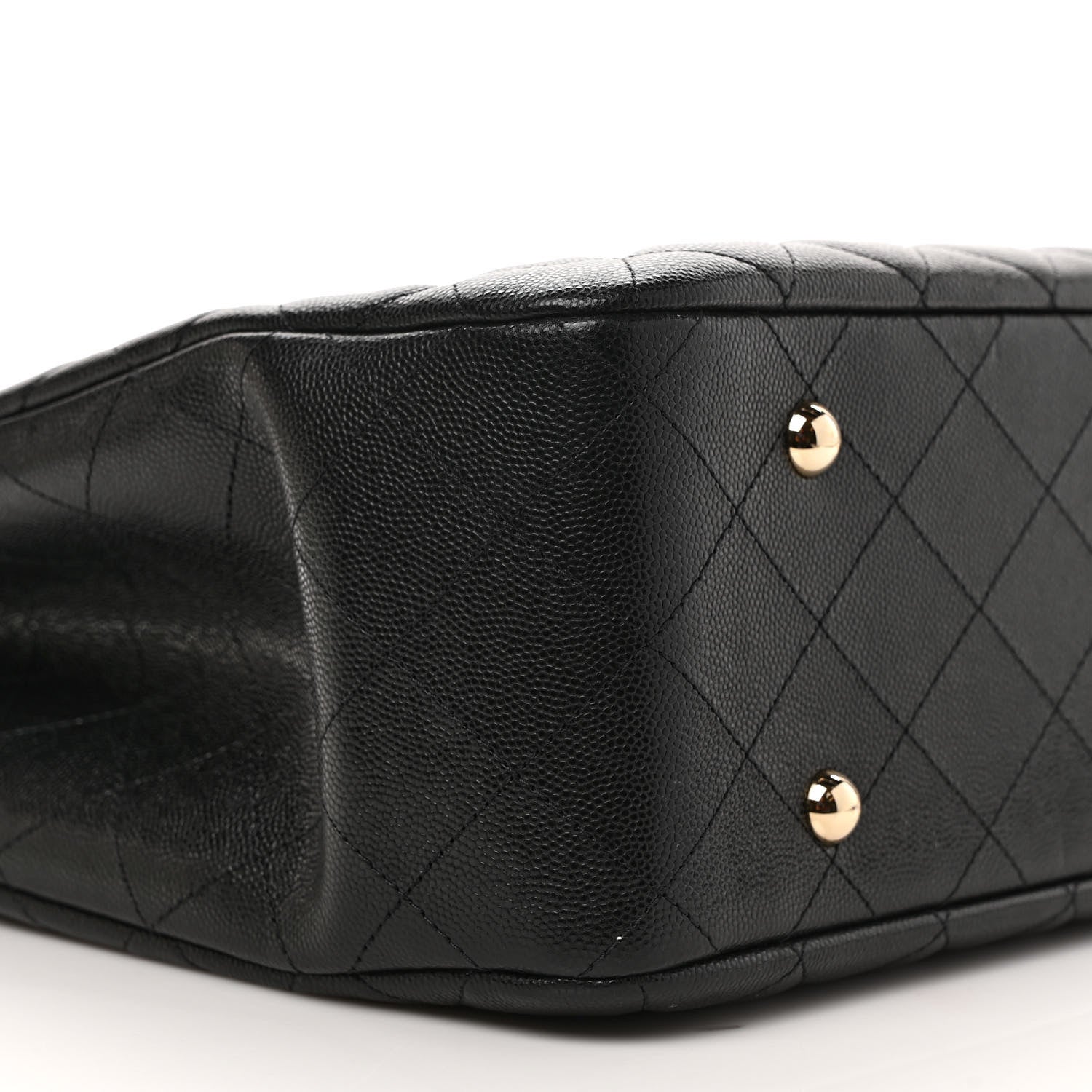 Chanel Caviar Quilted Large Shopping Tote Black 7 of 8
