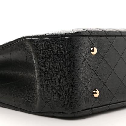 Chanel Caviar Quilted Large Shopping Tote Black 7 of 8