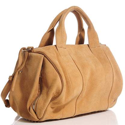 Alexander Wang Tumbled Nubuck Rocco Ginger Pale Gold Hardware 3 of 10