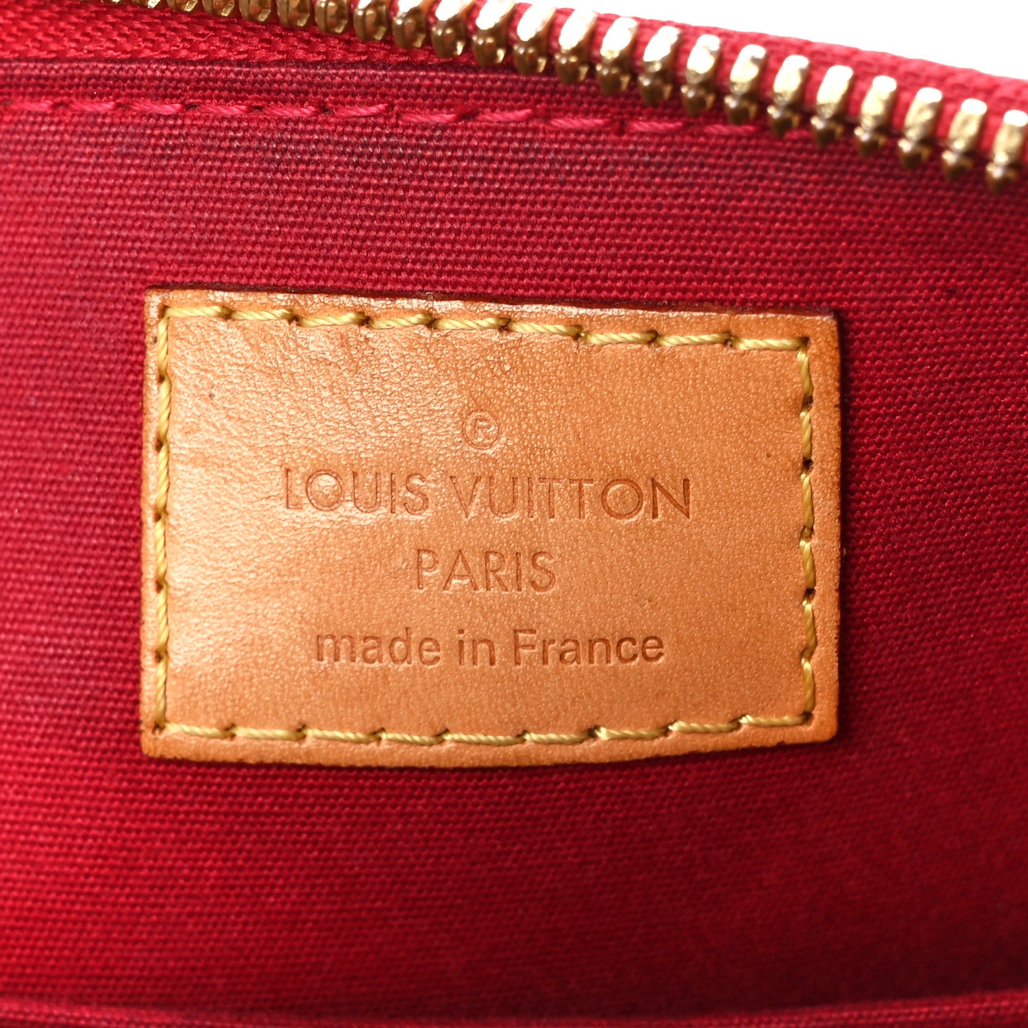 Louis Vuitton Vernis Alma BB Pomme D'Amour 6 of 12