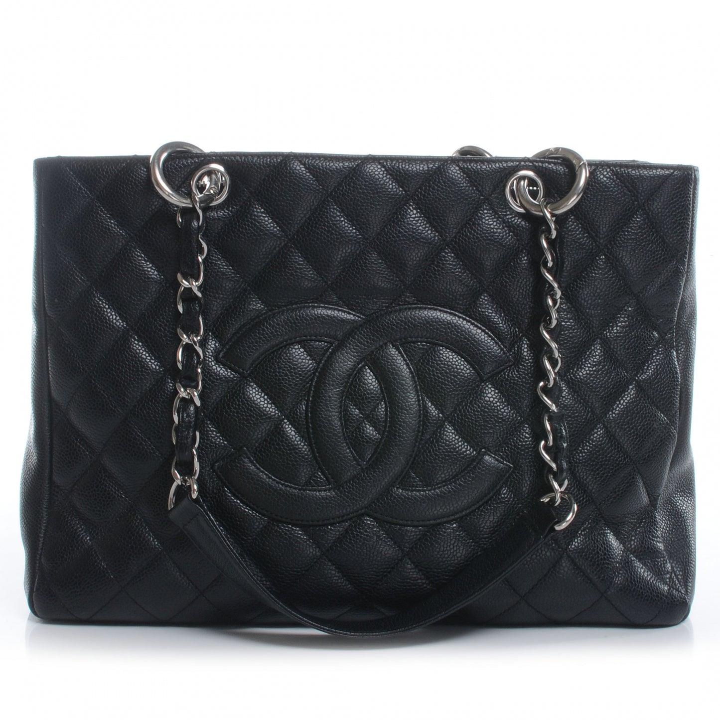 Caviar Grand Shopping Tote GST Black