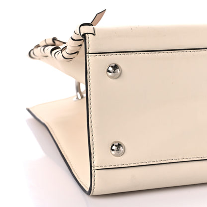 Fendi Vitello Century F is Fendi Whipstitch Bi-Color Small Runaway Satchel Camelia Orzo Multicolor 7 of 9