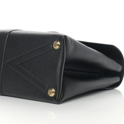 Louis Vuitton Grained Smooth Calfskin Rose Des Vents MM Black 10 of 11