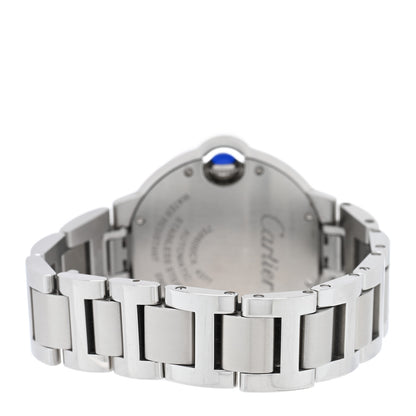 Cartier Stainless Steel 33mm Ballon Bleu De Cartier Automatic Watch 3 of 4