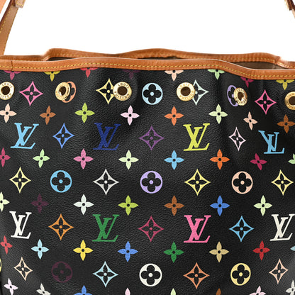 Louis Vuitton Monogram Multicolor Petit Noe Black 7 of 13